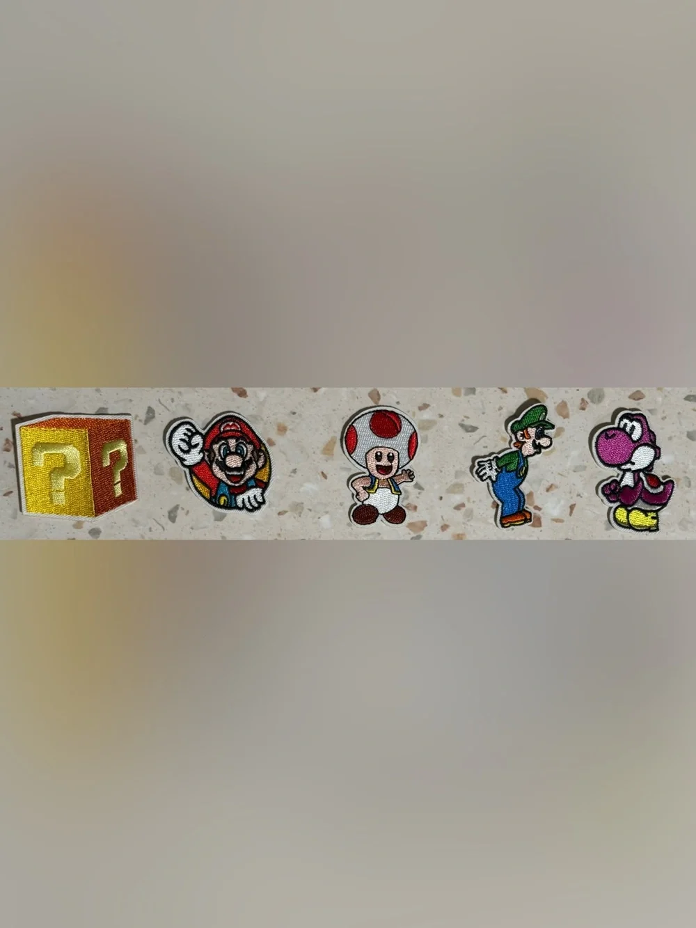 ✨Super Mario Bros Embroidered Iron-On Patches Set - 20 Pieces✨